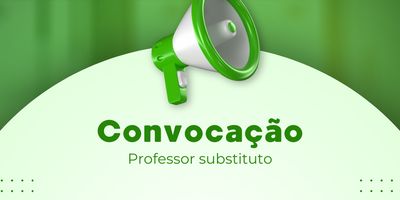 Convocação de professor substituto
