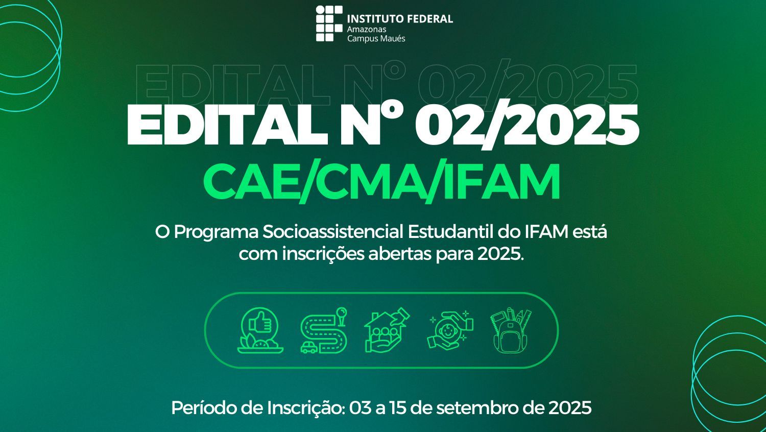 Processo Seletivo – Programa Socioassistencial Estudantil do IFAM/Campus Maués 2025